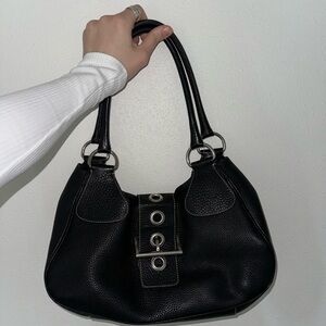 Prada Leather Buckle Bag pre-owned